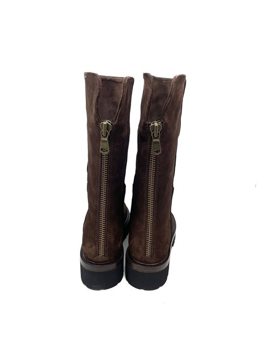 Stivale boots IL LACCIO | MK3579SUEDEMIDBROWN